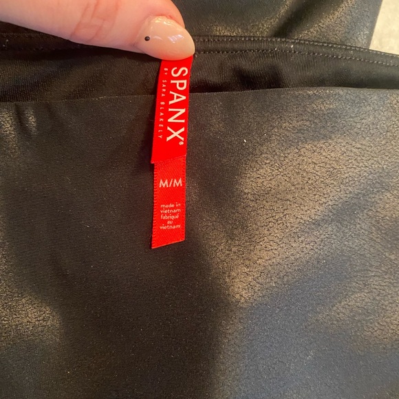 Spanx Leather Leggings - Picture 2 of 9